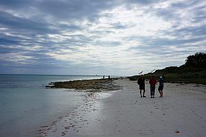 Last photo of our beach trek.