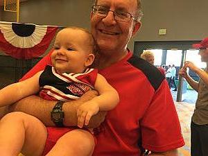 Papa Larbes and Capri at Reds fest.