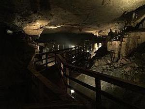 Inside the Cub Run cave near Mammoth Cave. Very cool.