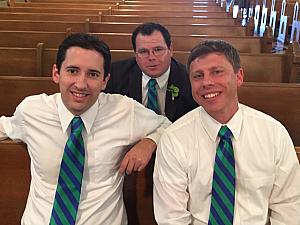 Some of the groomsmen.