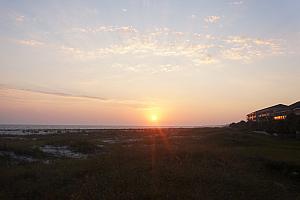 Sunset from the boardwalk