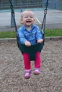 Loving the swings