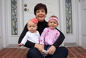 Grammy and her granddaughters.