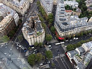 September 4: in Paris. The view from one of our hotel rooms.