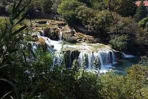 Some of the Krka falls