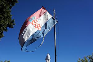 The Croatian flag