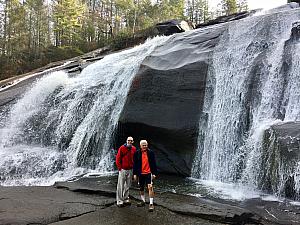 Hiking in DuPont State Forest