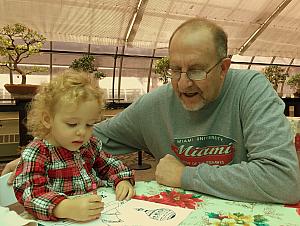 Capri and Papa coloring