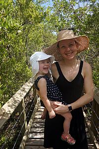 Saturday, March 11: Capri and Mom at Las Cabezas de San Juan