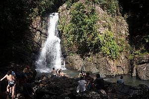 The hike took us to La Mina falls