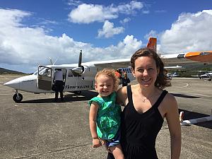 Yep - that's our plane! A whopping 9-seater. It was a blast.