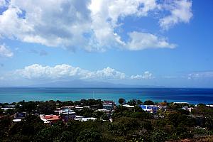 View from an island fort.