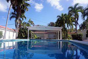 Pool at the hotel.