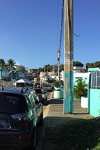 Walking in our Vieques village