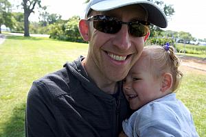 Capri and her daddy