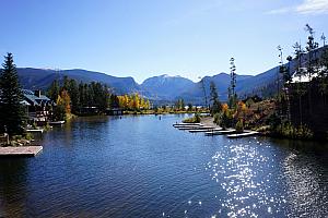 Lake view around Grand Lake