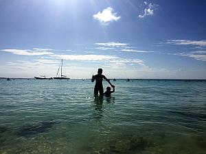 Snorkeling time in Akumal