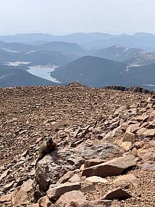 Pike's Peak summit - another marmot!
