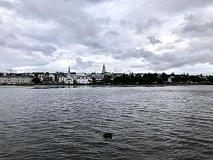 Lake in Reykjavik