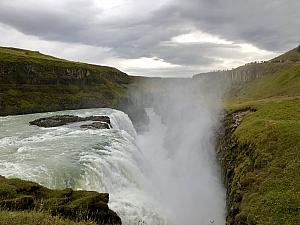 Gullfoss Waterfall.