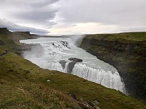 Gullfoss Waterfall.