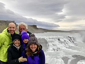 Gullfoss Waterfall.