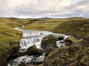 The first five miles were amazing - 26 waterfalls that each on their own was worth a hike to, but we were treated to them every couple hundred feet!