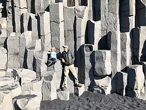 More of the basalt columns!